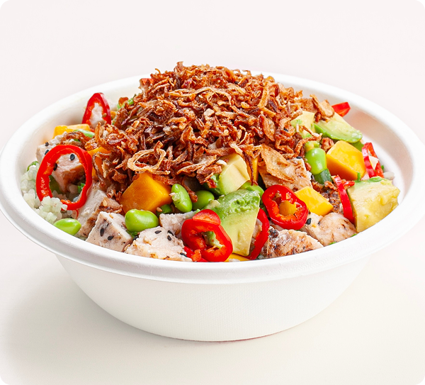 【新品】spicygem meteorite bowl F2 Spicy Chicken Grain Bowl | High-Protein Bowl with Bold Flavor